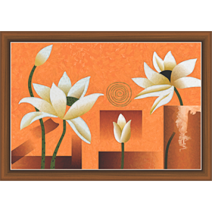 Floral Art Paintiangs (F-11495)